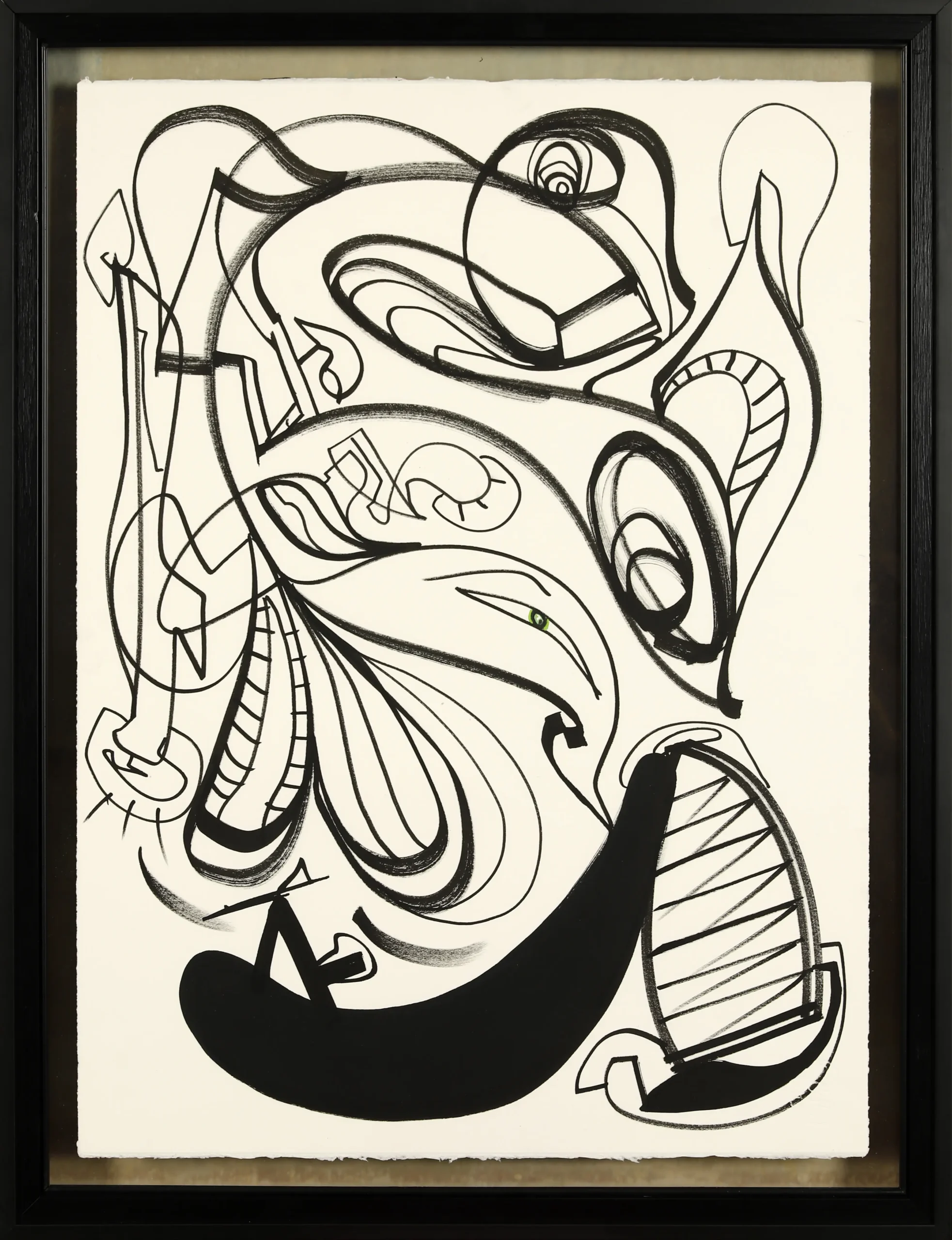 Haluk Akakce Untitled 2017 Ink on paper 67x87cm scaled