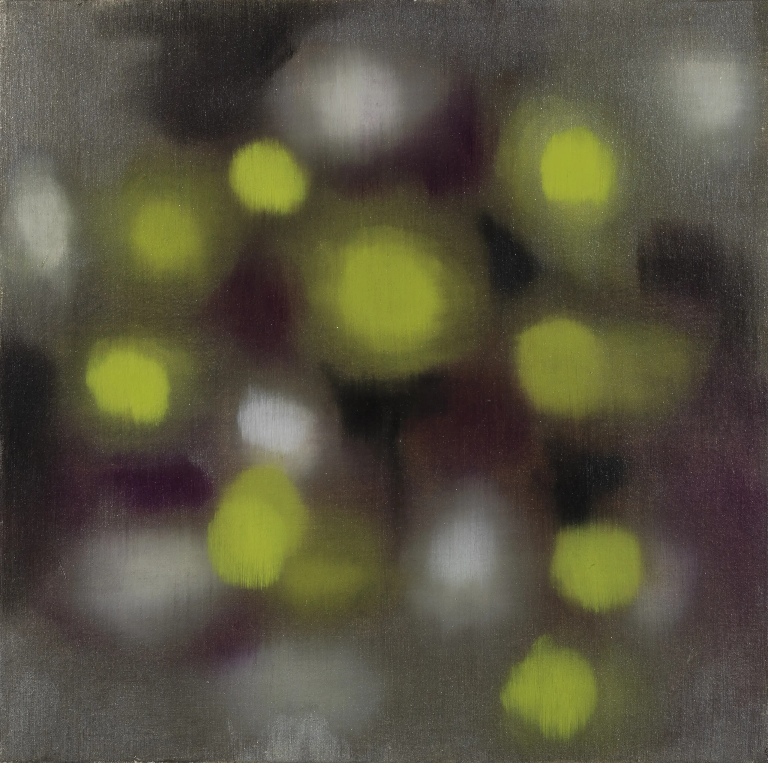 Ross Bleckner Untitled 2002 Oil on canvas 45.7 x 45.7 cm scaled