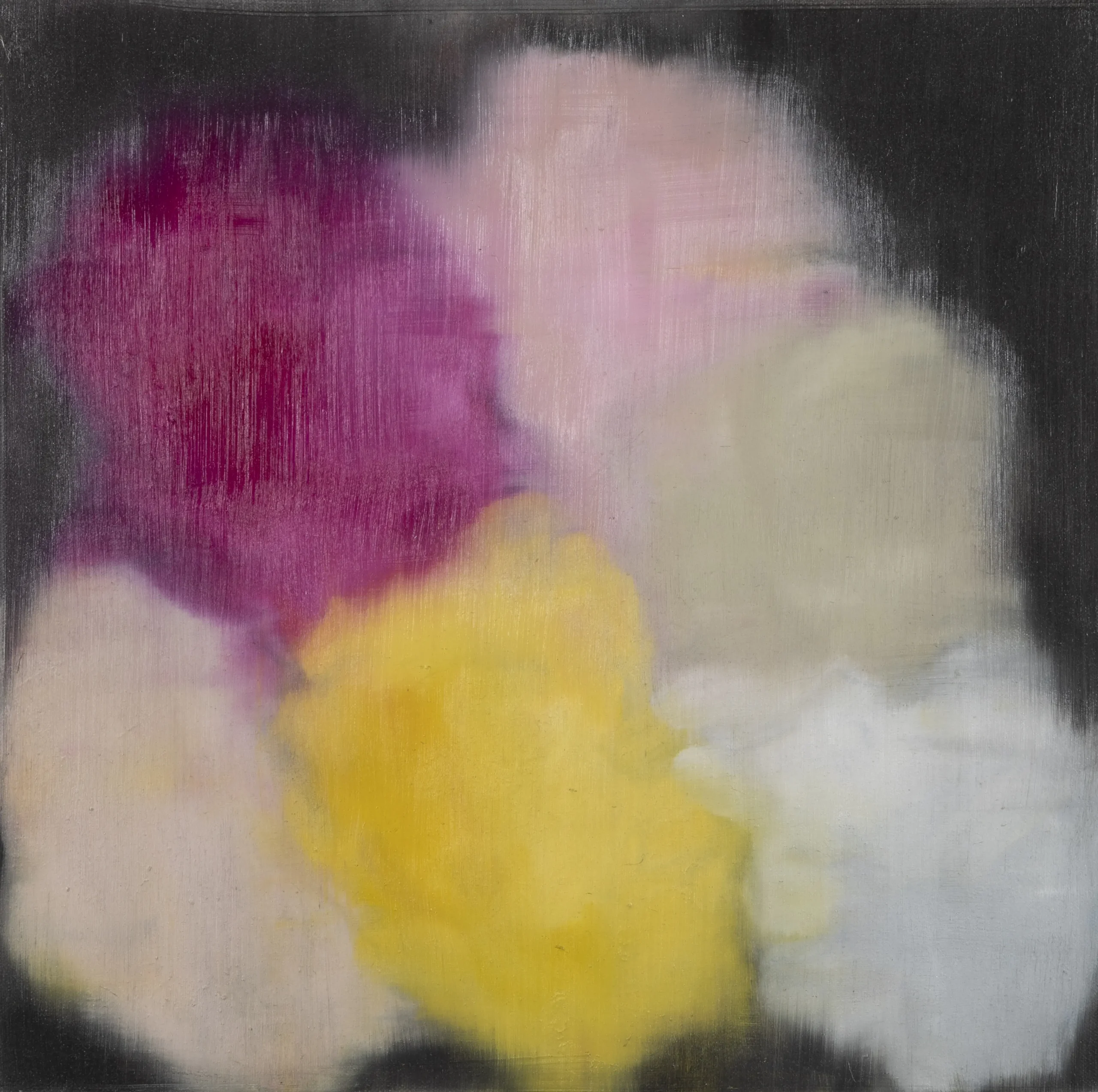 Ross Bleckner Untitled 2021 Oil on canvas 45.7 x 45.7 cm scaled