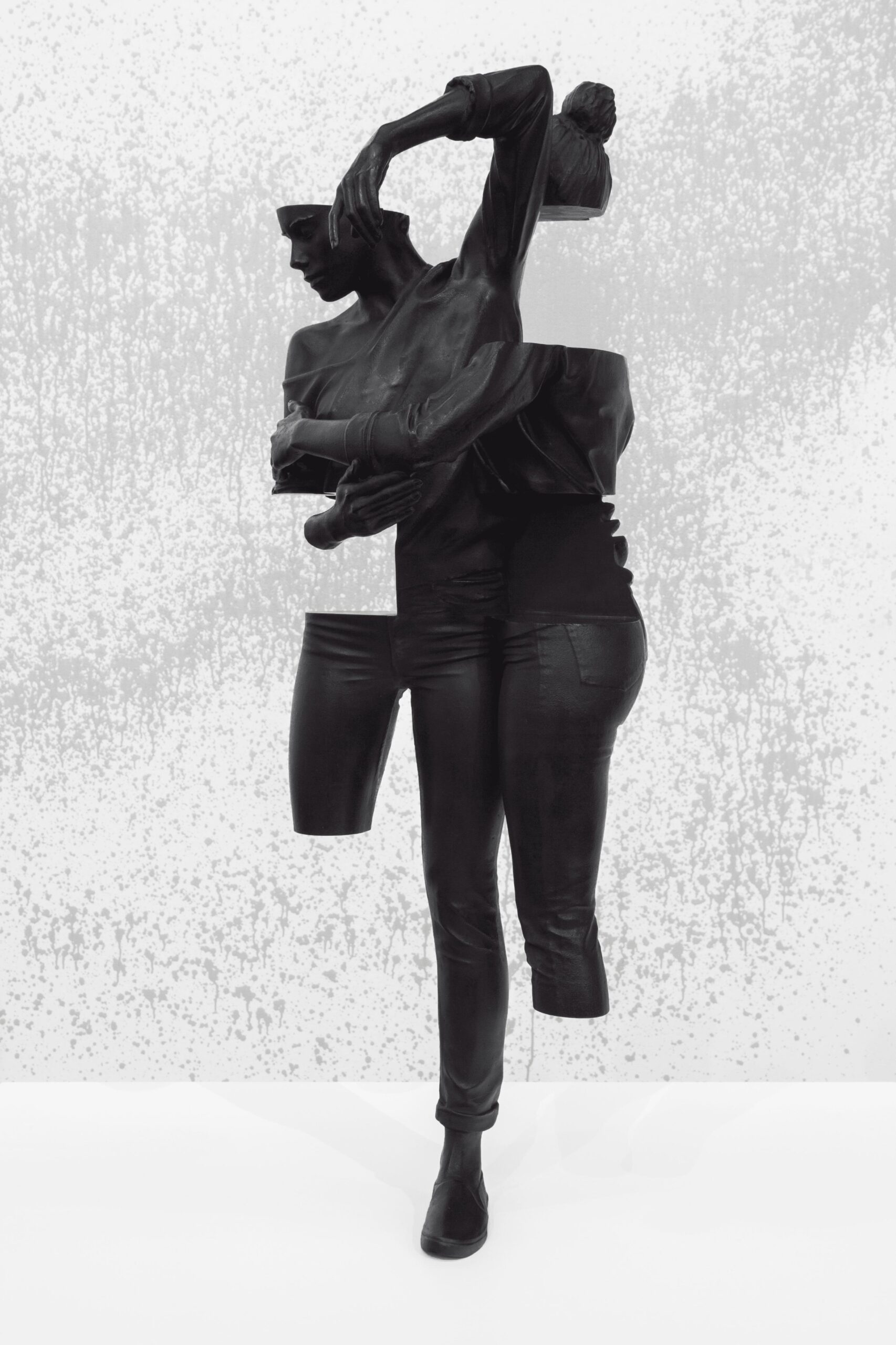 Saisir limpossible ANDREA 2018 Bronze 80 x 30 x 30 cm scaled