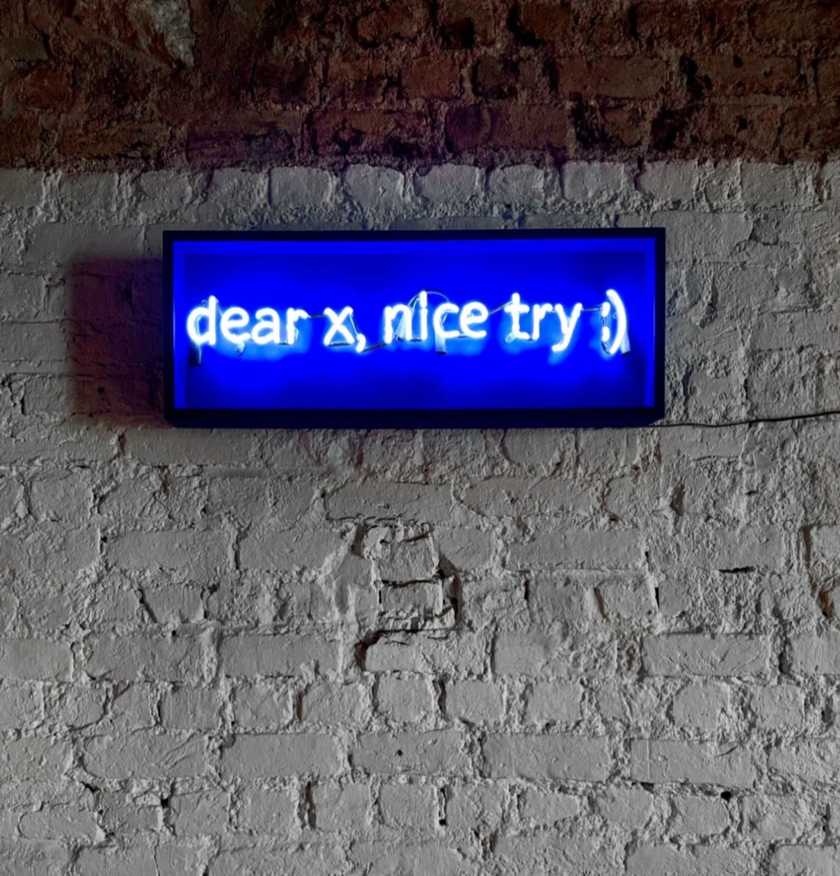 Dear X